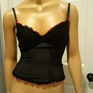 Victoria's Secret Black Corset / Bustier SMALL